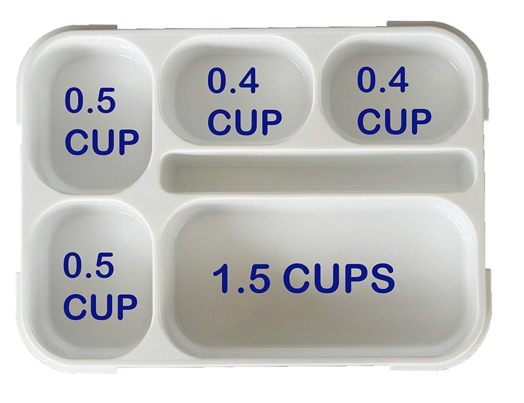 Weight loss tip #176 - Buy portion control lunch boxes