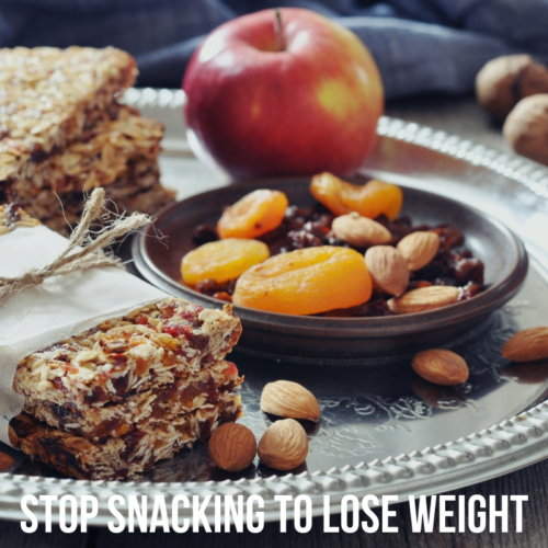 stop snacking and lose weight