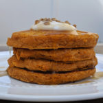 sweet potato pancake with oats
