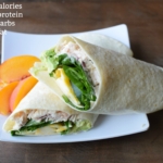 chicken wrap with nutrition info