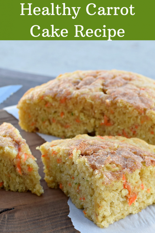 Healthy carrot cake recipe