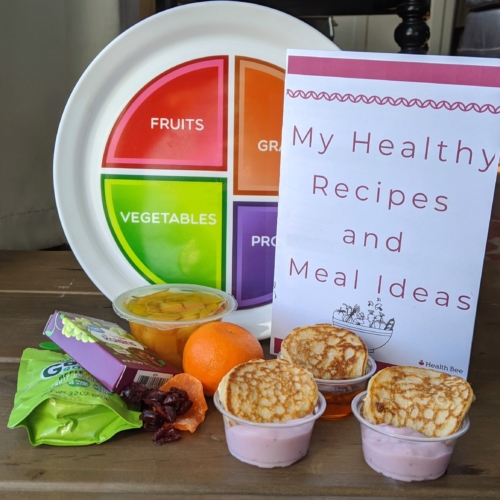 Nutrition lesson supplies and props