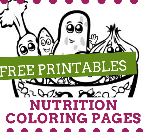 free nutrition coloring pages thumbnail