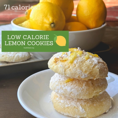 recipe for low calorie lemon cookies only 71 calories each