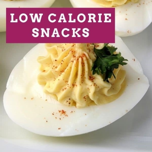Low calorie snack ideas when you are bored eating