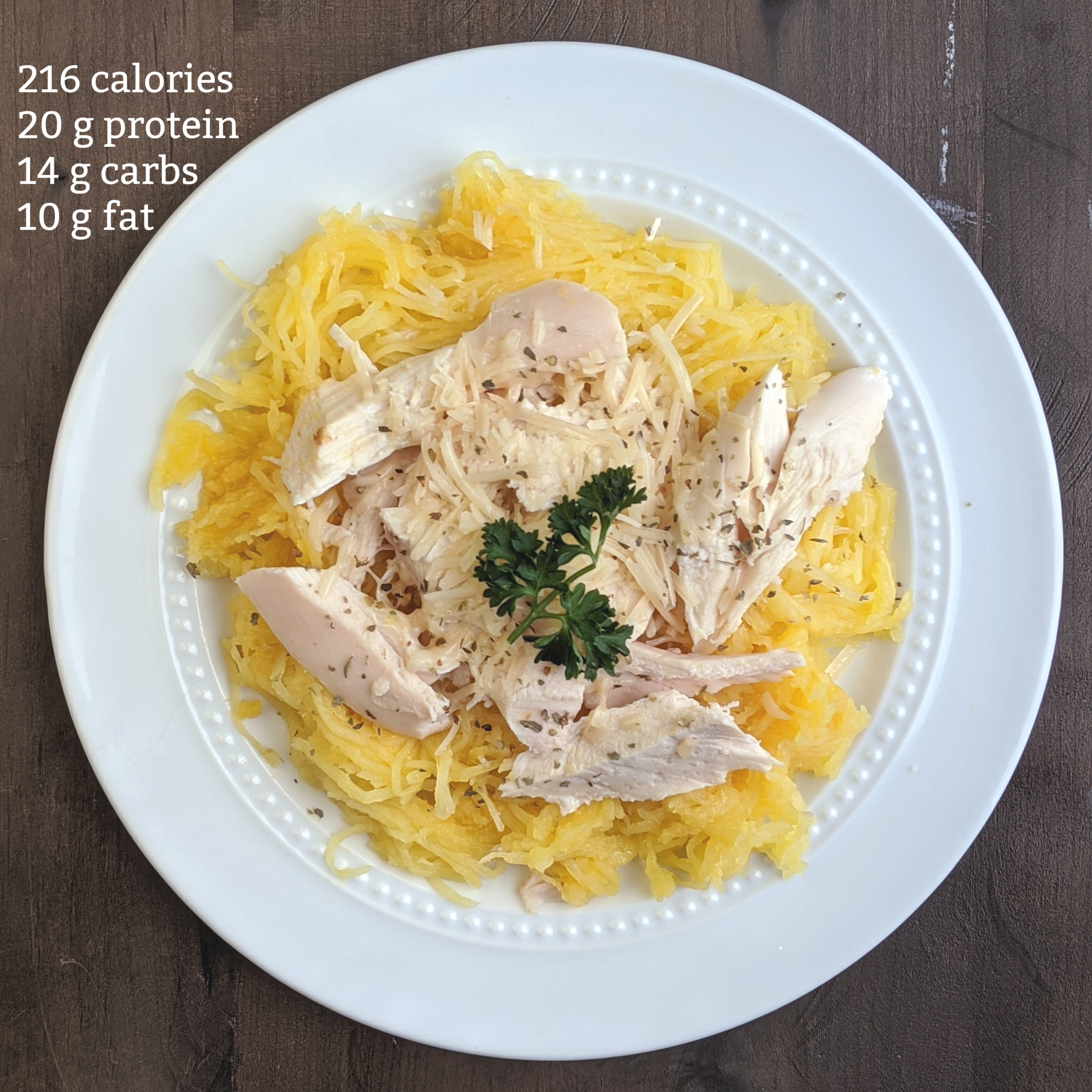 Low Calorie Spaghetti Squash with Chicken and Parmesan Recipe Health Beet