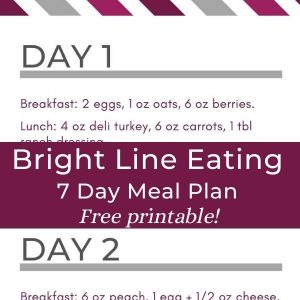 I lost 7 lbs in 7 Days with Bright Line Eating - Health Beet