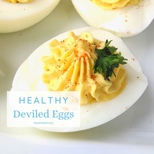 Healthy deviled eggs thumbnail