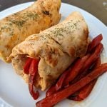 chicken fajita rollup healthy recipe