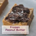 frozen peanut butter your new favorite treat