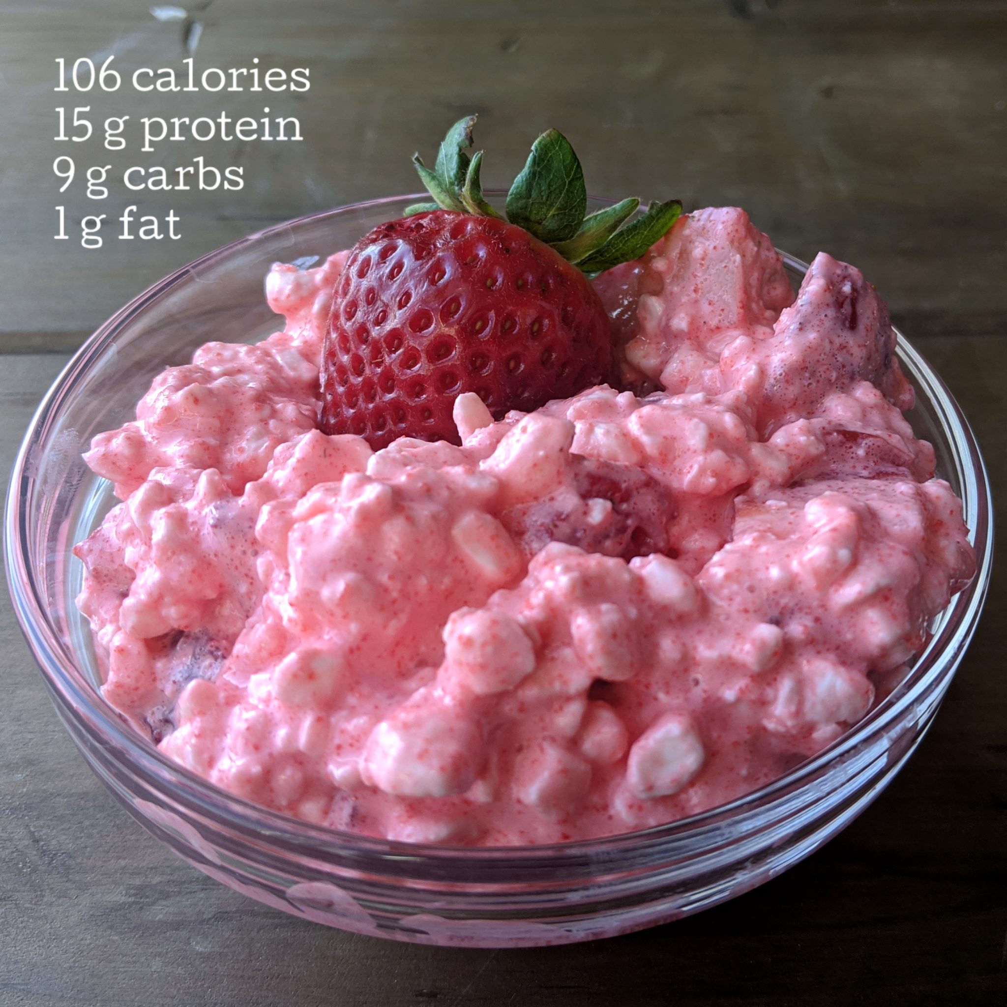High Protein Pink Cottage Cheese Salad - Health Beet