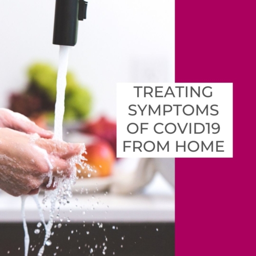 treating symptoms of covid at home