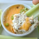 delicious low fat cheesy chicken dip