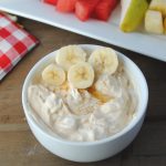 peanut butter fruit dip for apples low fat high protein