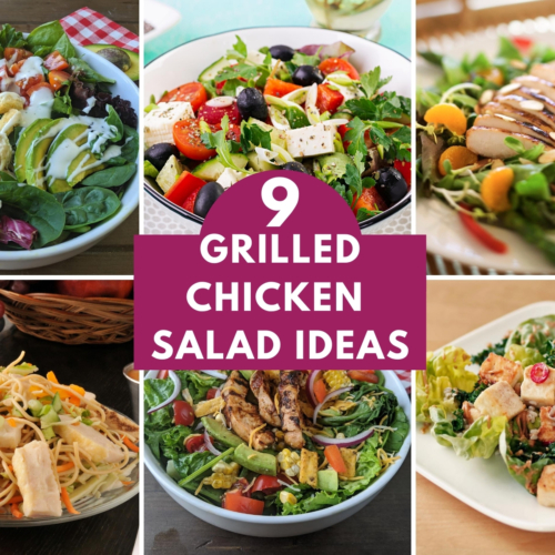 9 grilled chicken salad idea thumbnail