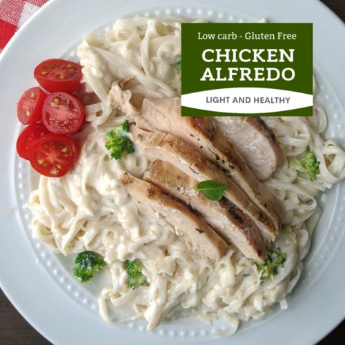 low carb low calorie gluten free chicken alfredo square