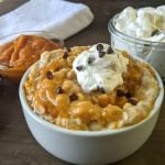 Fluffy pumpkin egg white oatmeal