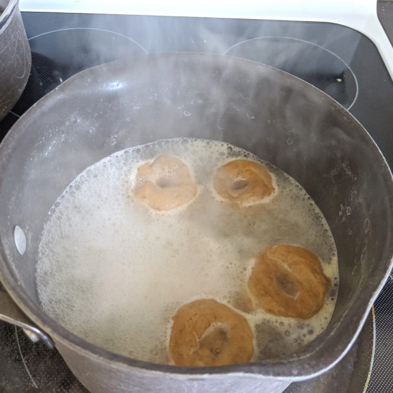 Chewy, Low Calorie Pumpkin Bagel Recipe Health Beet