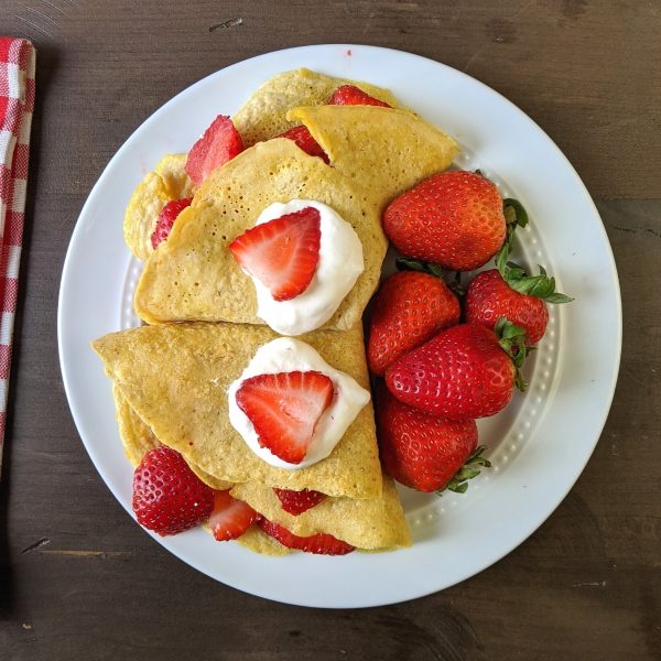 High Protein Egg White and Oat Crepes Health Beet