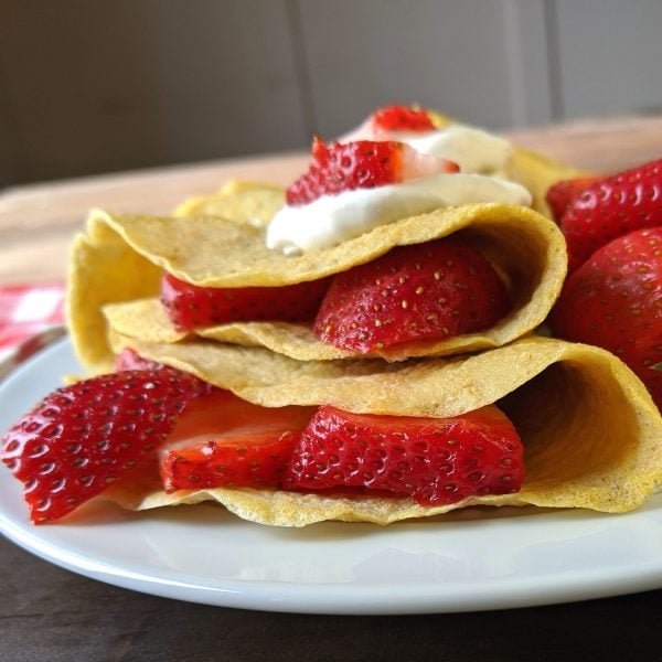 High Protein Egg White and Oat Crepes Health Beet