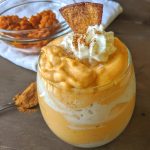 protein pudding fluff with pumpkin med