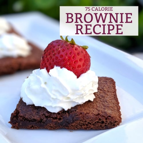 75 calorie brownie recipe thumbnail