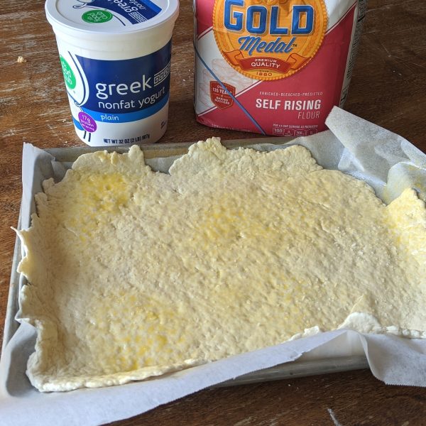 Easy Greek Yogurt Pizza Crust {2 ingredients, no yeast!} Health Beet