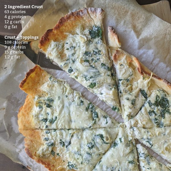 Easy Greek Yogurt Pizza Crust {2 ingredients, no yeast!} Health Beet