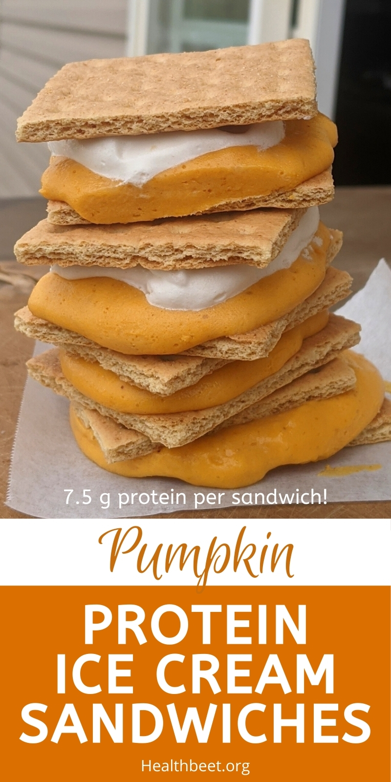 Protein Pumpkin Ice Cream Sandwiches Health Beet