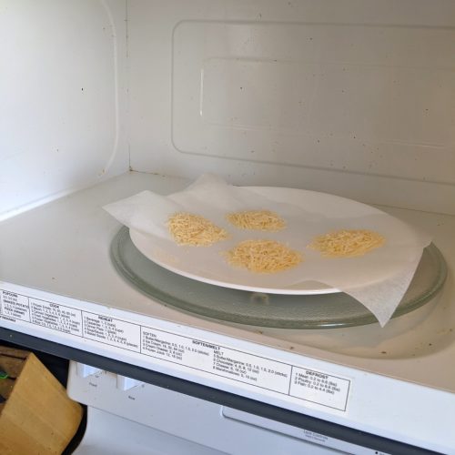 1 Minute Microwave Homemade Parmesan Crisps Health Beet