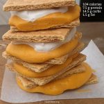 pumpkin protein fluff ice cream with calories and macros