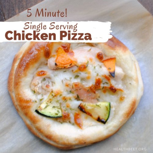 5 minute single serving personal pizza thumbnail
