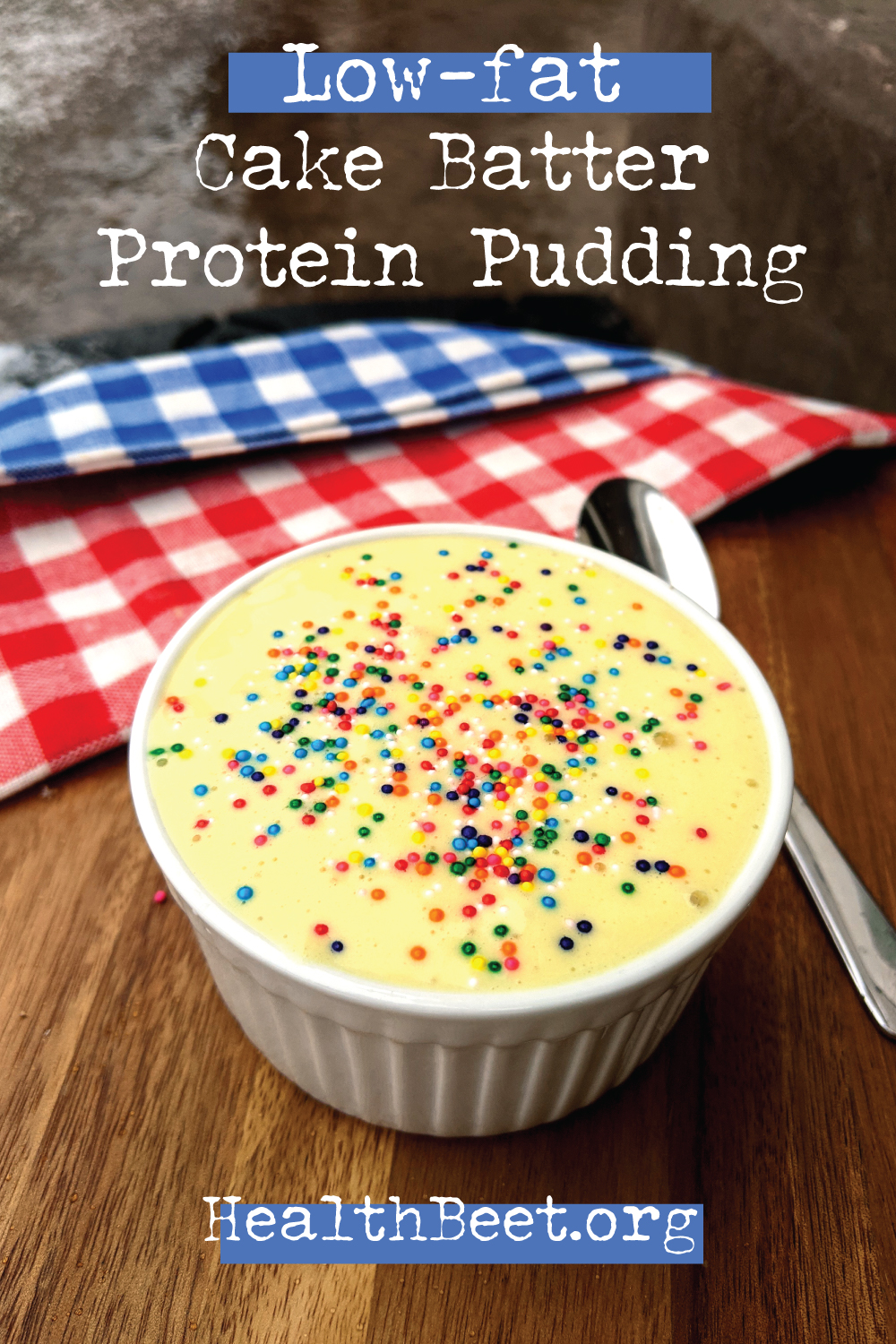 Cake Batter Protein Pudding Health Beet