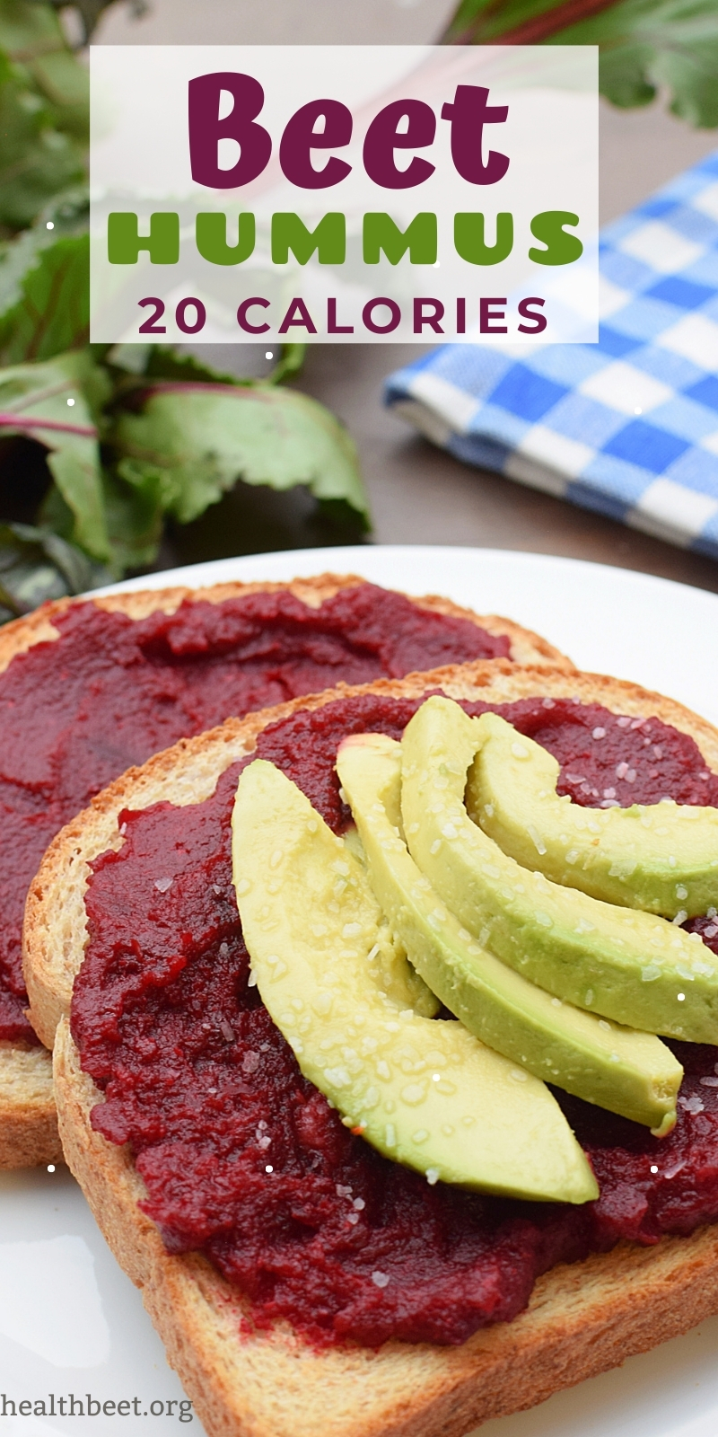 20 Calorie Beet Hummus Recipe Health Beet