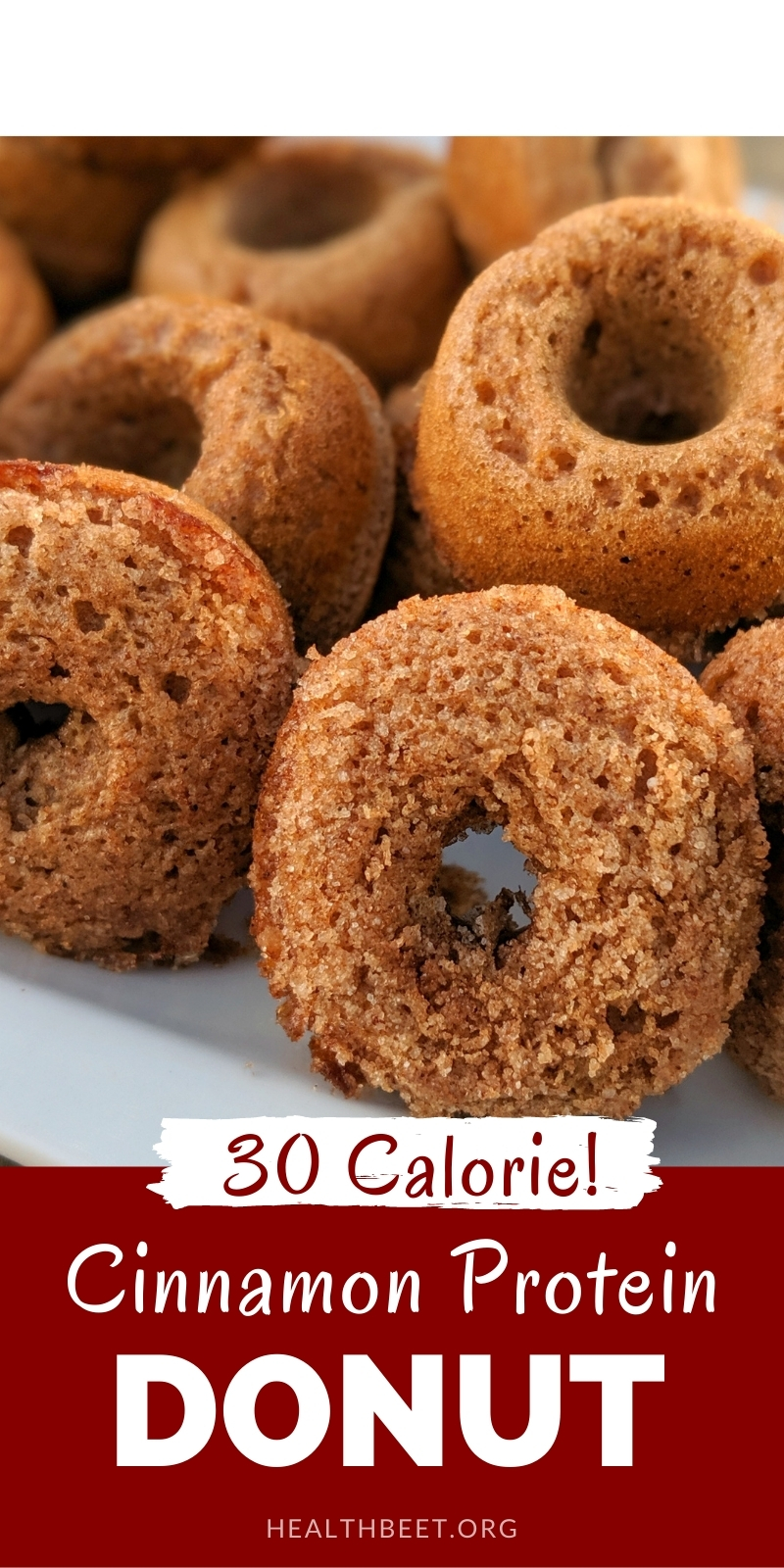 30 Calorie Cinnamon Protein Donuts Health Beet