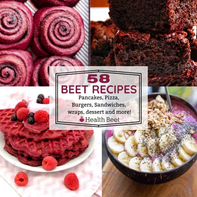 58 Beet recipes for sandwiches dessert pancakes waffles crackers soups salads and more