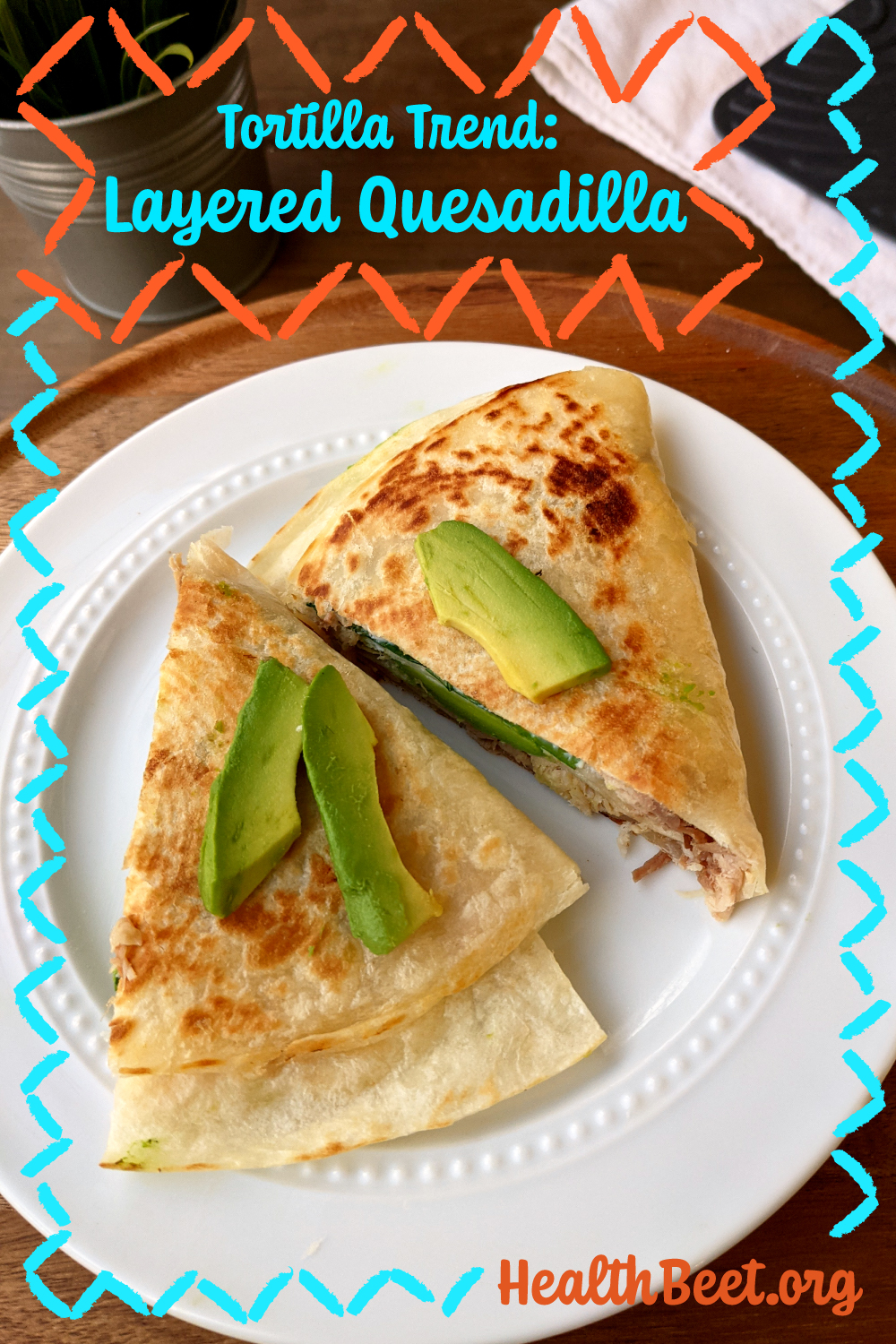 Pocket Quesadilla {The TikTok Tortilla Hack} Health Beet