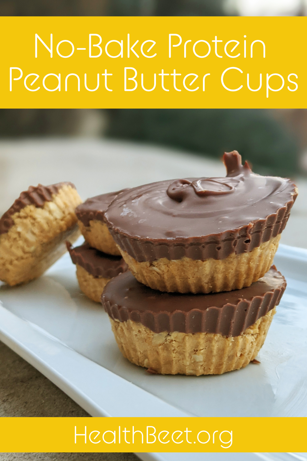 No Bake Protein Peanut Butter Cups Health Beet