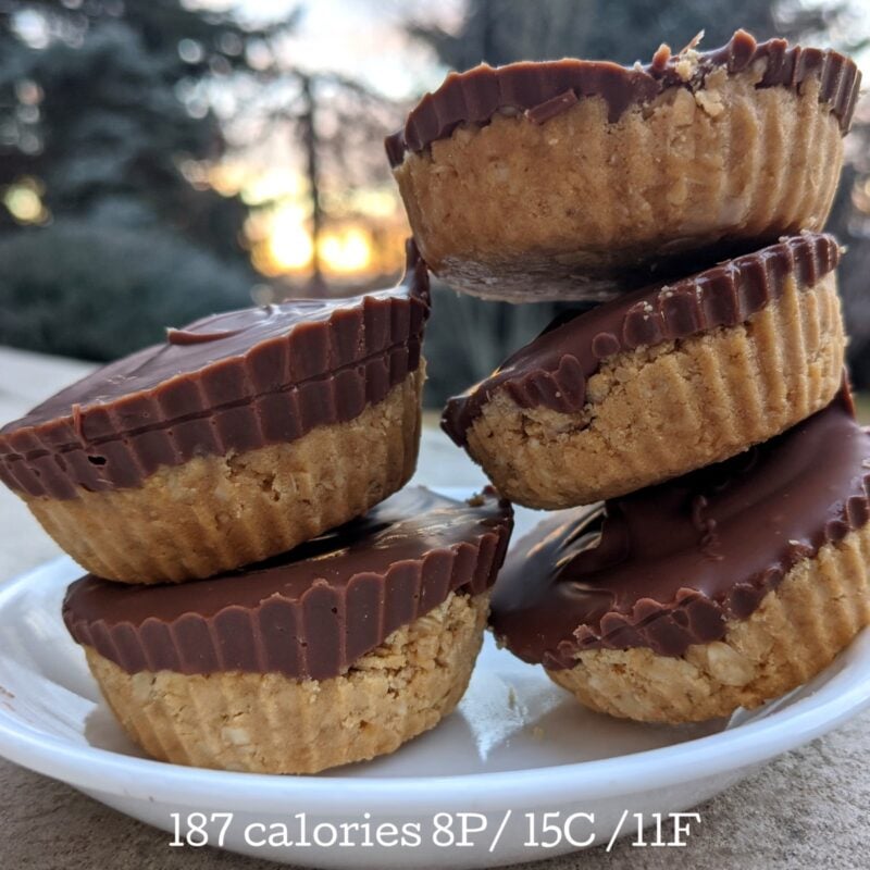 No Bake Protein Peanut Butter Cups - Health Beet