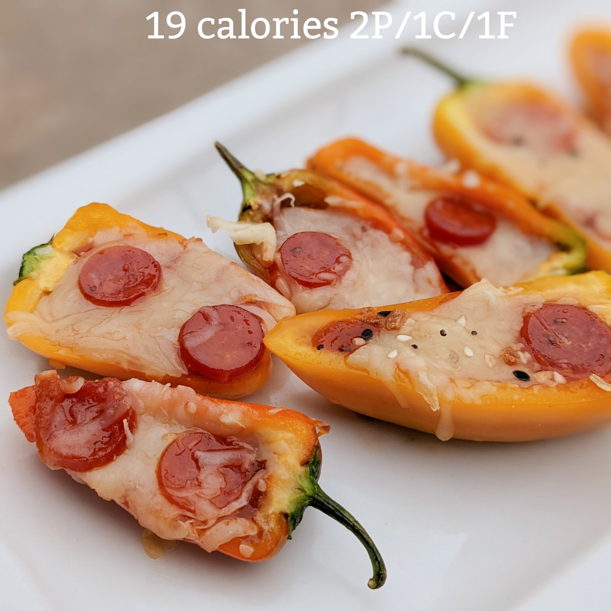Low Carb Mini Pepper Pizza Health Beet