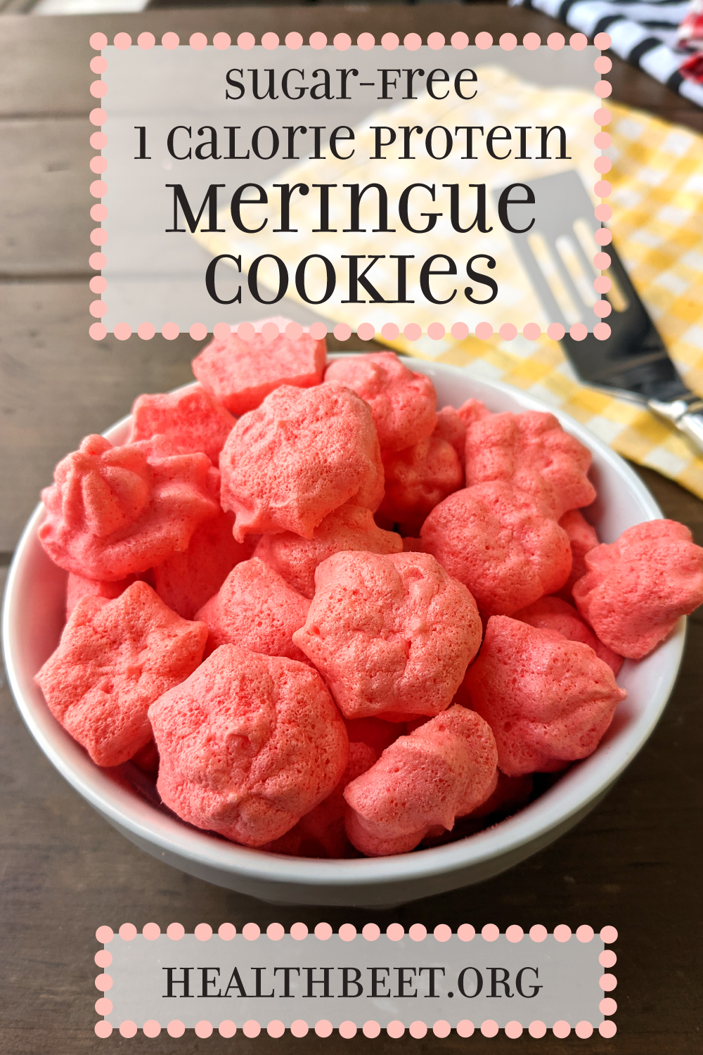 1 Calorie Sugar Free Meringue Cookies Health Beet