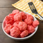 Strawberry Meringue Cookes with spatula 1200x1200