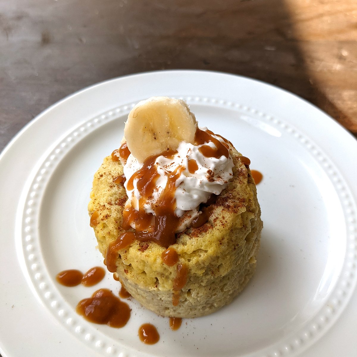 2 Ingredient Microwave Banana Soufflé Health Beet