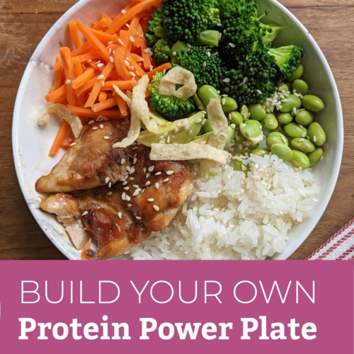 Build a protein power plate for lunch