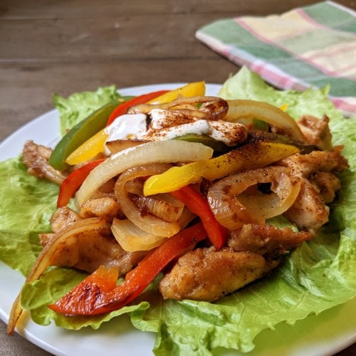 Low Carb Chicken Fajitas Recipe with Seasoning Health Beet