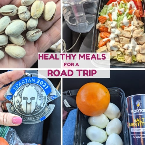 Healthy meals for our road trip
