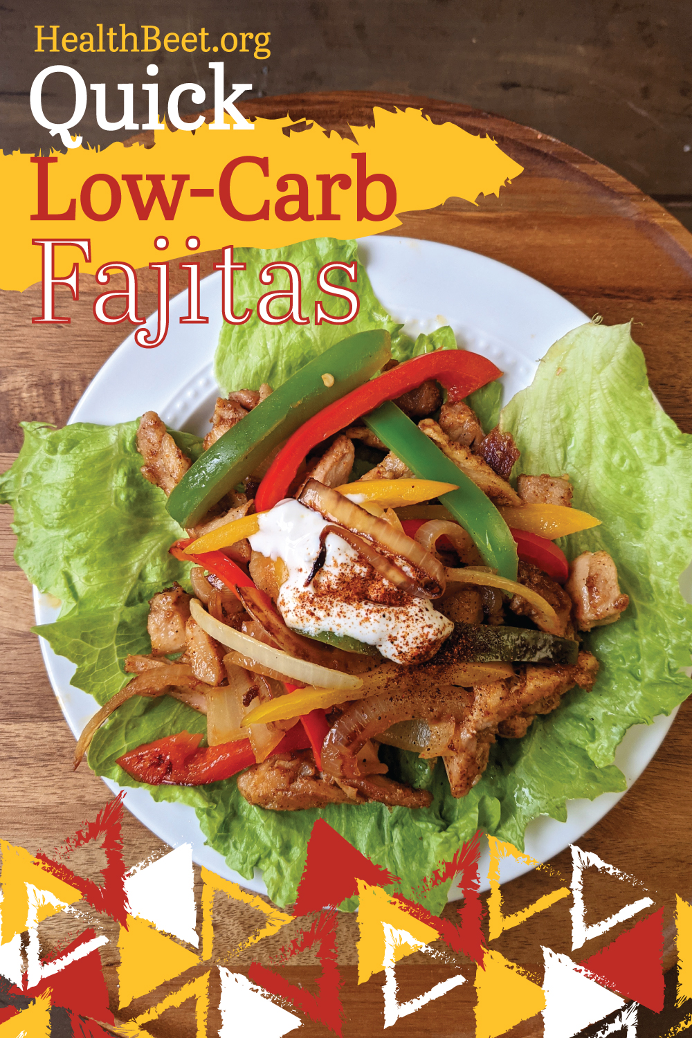Low Carb Chicken Fajitas Recipe with Seasoning Health Beet