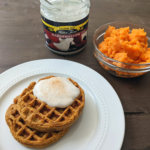 Sweet Potato Waffle with Ingredients 1200x1200