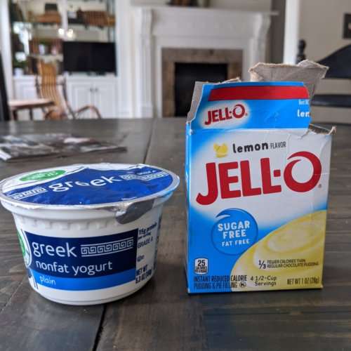 2 Ingredient Greek Yogurt and Pudding Mix Health Beet