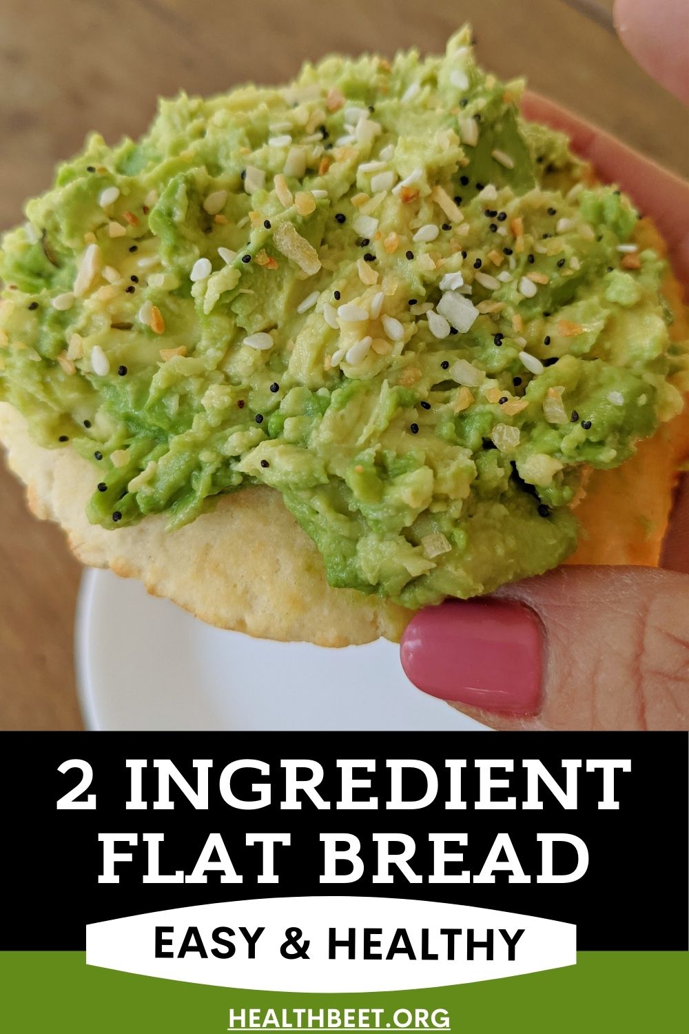 Easy 2 Ingredient Greek Yogurt Flat Bread Health Beet